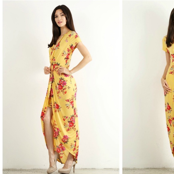 Yellow Sunny Dress - Picture 2 of 5